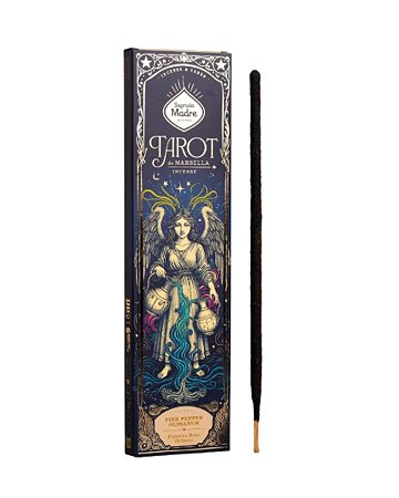Incenso Sagrada Madre Tarot de Marselha - Pimenta Rosa e Olíbano