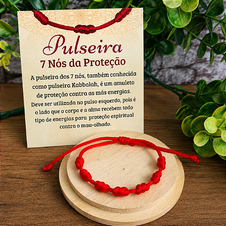 Pulseira 7 Nós da Proteção – Grossa