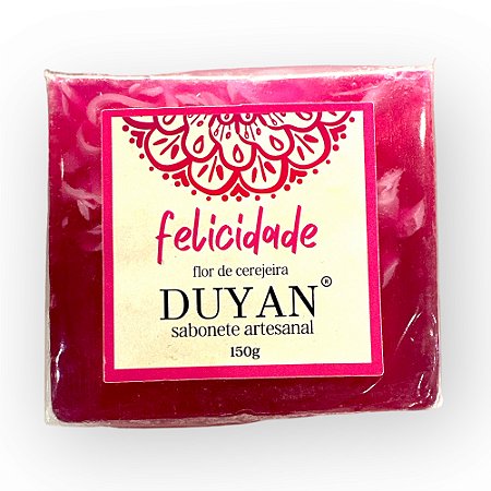 Sabonete Artesanal Felicidade - Flor de Cerejeira