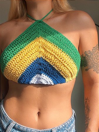Top Crochê Brasil | 3 em 1