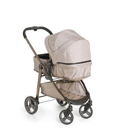 Carrinho de Bebê Olympus Cappuccino Galzerano