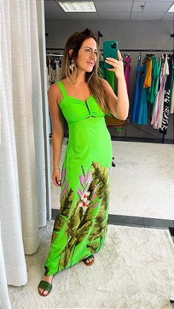 VESTIDO FOLHAGEM