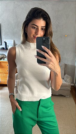 REGATA TRICOT MODAL GOLINHA