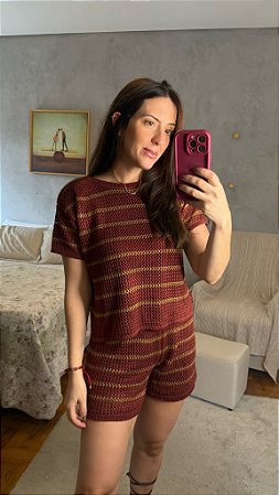 CONJUNTO FURINHOS TRICOT