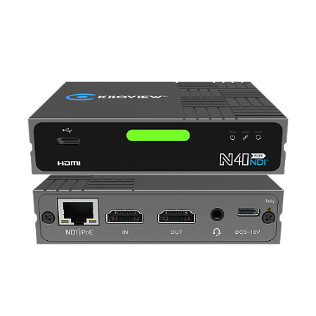Kiloview N40 UHD HDMI / NDI Bidirectional Converter – Transmissões 4K com Alta Qualidade