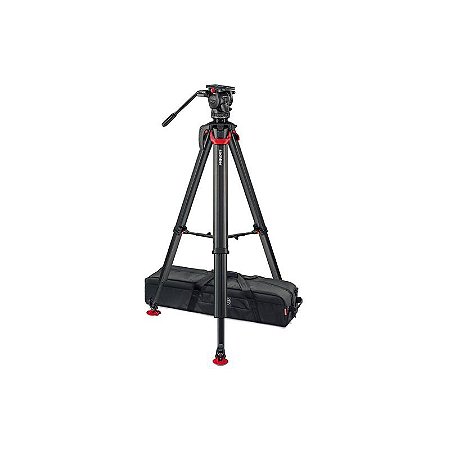 Sachtler Kit System aktiv8T com Cabeça Fluid e Tripé Flowtech 75 MS Carbono