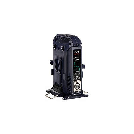 IDX System Technology VL-2X Carregador de 2 Canais V-Mount e Fonte de Alimentação
