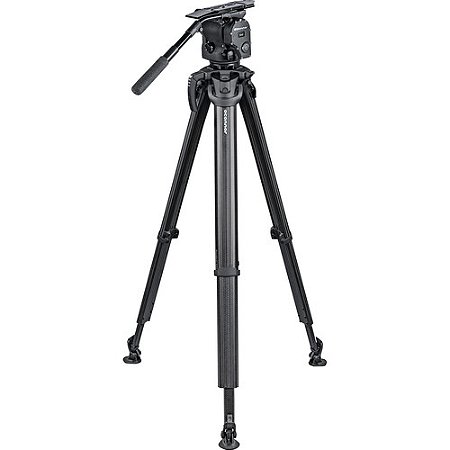 OConnor 1040 Cabeça Fluida e Tripé flowtech 100 com Alça e Case