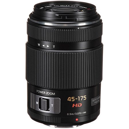 Panasonic Lumix G X Vario PZ 45-175mm f/4-5.6 ASPH. POWER O.I.S. | Lente Telefoto Compacta