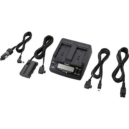 Sony AC Adapter e Twin Charger | Carregador Duplo para Baterias L-Series