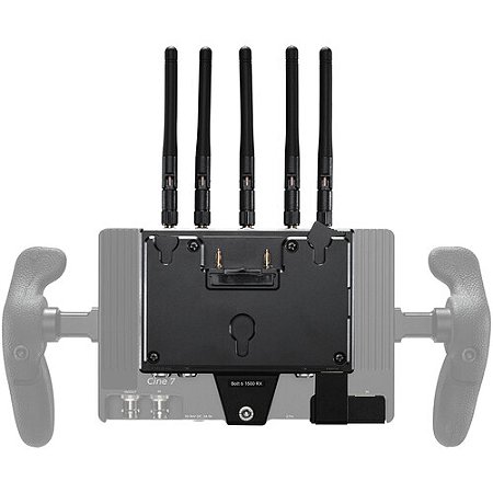 Receptor Teradek Bolt 6 RX 1500 Monitor Module com Gold Mount