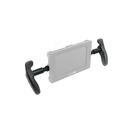 SmallHD Monitor Handles com Correia para o Pescoço – Pegadas Laterais para Monitores de Produção