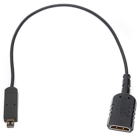 Adaptador SmallHD de Micro-HDMI Macho para HDMI Tipo-A Fêmea (8")