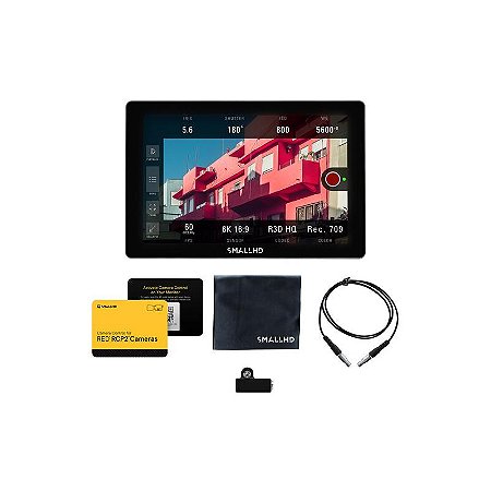 SmallHD Cine 7 RED RCP2 Monitor Kit - Solução Completa para KOMODO e DSMC3 | 7" Touchscreen + Controle Remoto