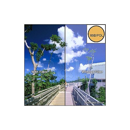 Tiffen Filtro 4x4 85B Linear Polarizador