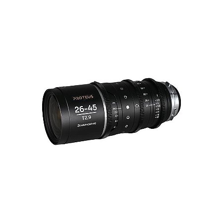 Lente Laowa Proteus 2× Anamórfica 45–85 mm T2.9 Flare Âmbar PLEF
