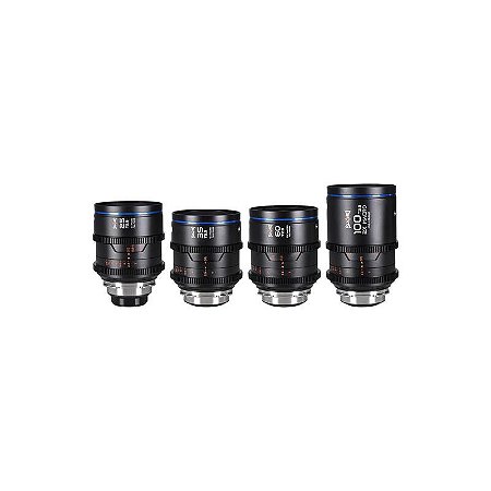 Kit Laowa Sword 4 Lentes Macro Cine PL (25, 35, 60, 100 mm T2.9)