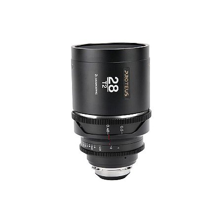 Lente Anamórfica Laowa Proteus 2× 28 mm T2 (Amber Flare, PLEF)