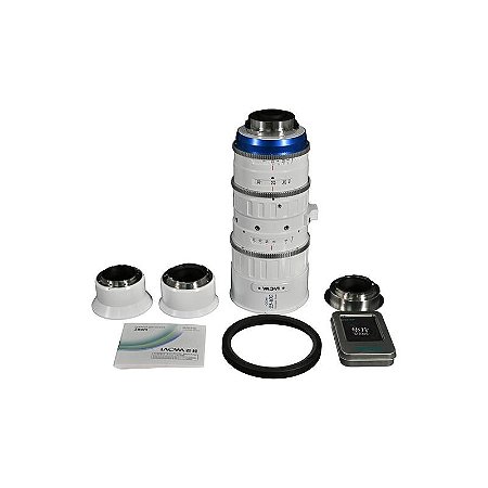 Lente Cine Zoom Laowa 25‑100 mm T2.9 (branca, montagem PL‑BW)