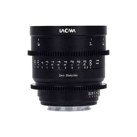 Lente Cine Laowa 15 mm T2.1 Zero‑D (Montagem Sony E)