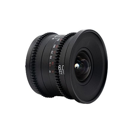 Laowa Lente Cine 6 mm T2.1 Zero-D para Micro Four Thirds