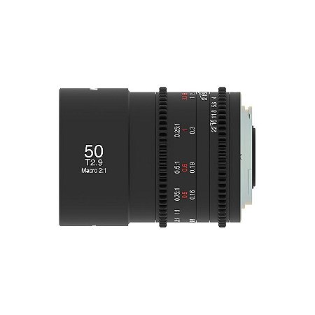Laowa Lente Cine 50 mm T2.9 Macro APO para MFT