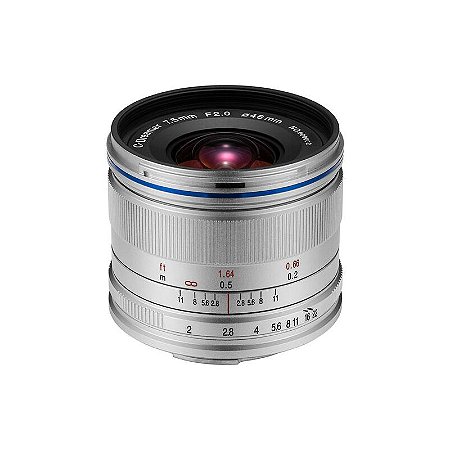 Venus Optics Laowa 7,5mm f/2 para Micro Four Thirds versão prata