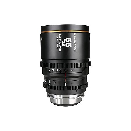 Laowa Lente Anamórfica Nanomorph 55 mm T2.9 LF Âmbar PL/EF