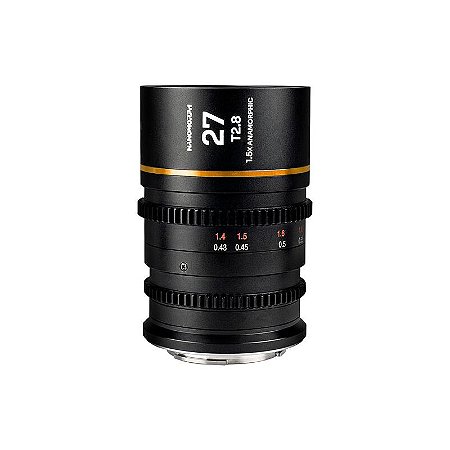 Laowa Lente Anamórfica 27 milímetros T2.8 Nanomorph 1.5× para Fujifilm X