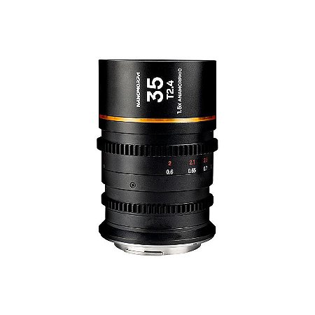 Lente Laowa Nanomorph 35mm T2.4 Anamórfica DL Âmbar