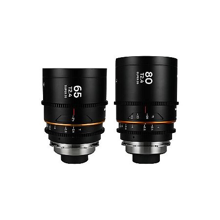 Kit Laowa Nanomorph S35 Prime 65 mm + 80 mm DJI DL Amber Flare