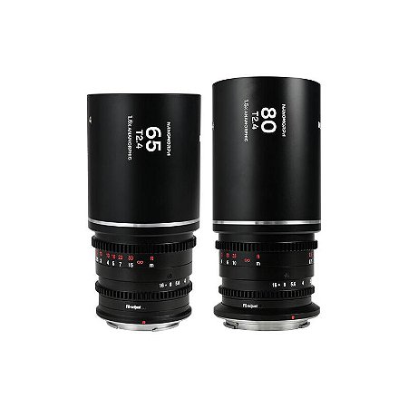 Kit Laowa Nanomorph S35 Prime 65 mm + 80 mm DJI DL Silver Flare