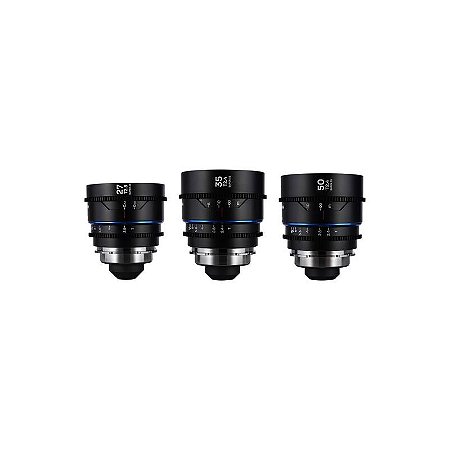 Lente Venus Optics Laowa Nanomorph Super 35 Kit 3 Lentes PL EF Âmbar