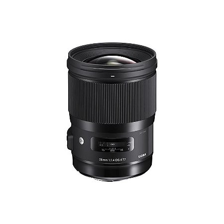 Lente Sigma 28 mm f1.4 DG HSM Art (Canon EF)