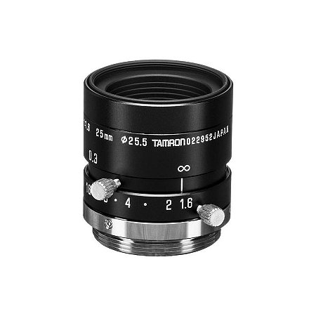 Tamron lente industrial fixa 25mm C-Mount f/1.6–16