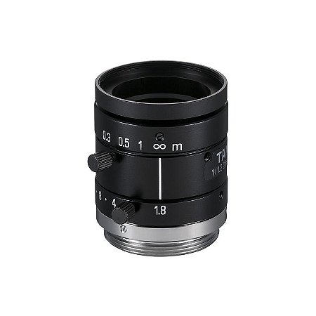Tamron lente fixa 25 mm C-Mount para visão industrial