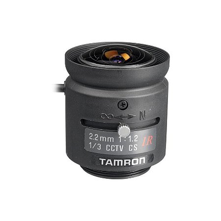 Tamron Lente CS-Mount 2,2 mm f/1.2 IR-Corrected (DC Auto-Iris)