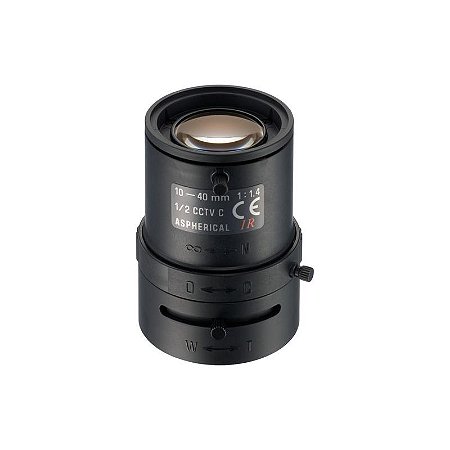 Tamron Lente C-Mount 10–40 mm f/1.4 IR-Corrected (Manual Iris)