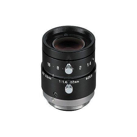 Tamron Lente C-Mount 12 mm f/1.4 Manual Iris com Trava