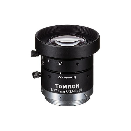 Tamron Lente C-Mount 6 mm f/2.4 Manual Iris com Trava