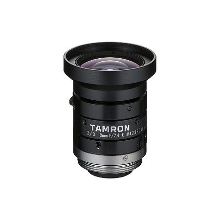 Tamron Lente C-Mount 8 mm f/2.4 Manual Iris com Trava