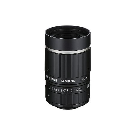 Tamron Lente C-Mount 50 mm f/2.8 Manual Iris (IR-Corrected, 24 MP)