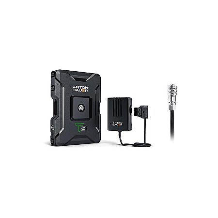 Anton Bauer Kit Titon Base 68 Wh com Carregador P-Tap para Blackmagic PCC 6K4K