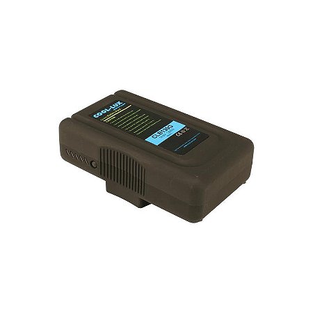 Cool-Lux 130 Wh Gold Mount Battery para Iluminação LED
