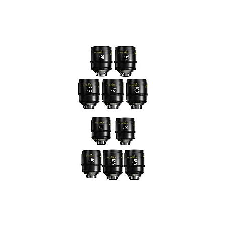 Kit 10 Lentes Prime Cine DZOFilm Arles FF/VV (14-180mm, ARRI PL)