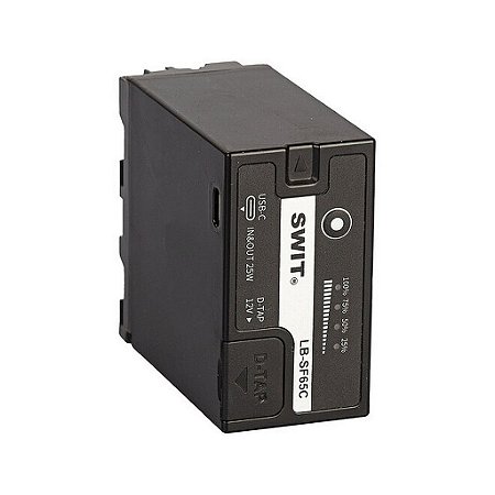 SWIT LB-SF65C Bateria Sony L-Series NP-F 65Wh com USB-C