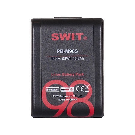SWIT PB-M98S Bateria V-Mount Compacta 98Wh Pocket Series