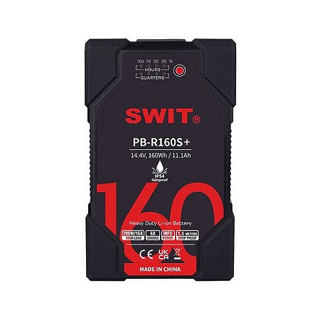 SWIT PB-R160S+ Bateria V-Mount 160Wh Heavy Duty para Cinema e Broadcast