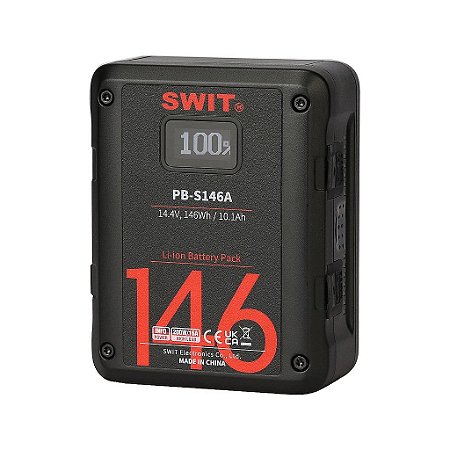 SWIT PB-S146A Bateria Gold Mount 146Wh com Múltiplas Saídas Digitais