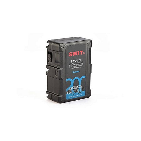 SWIT Bi-Volta 200 Bateria B-Mount Bivolt 196Wh 14,4V/28,8V